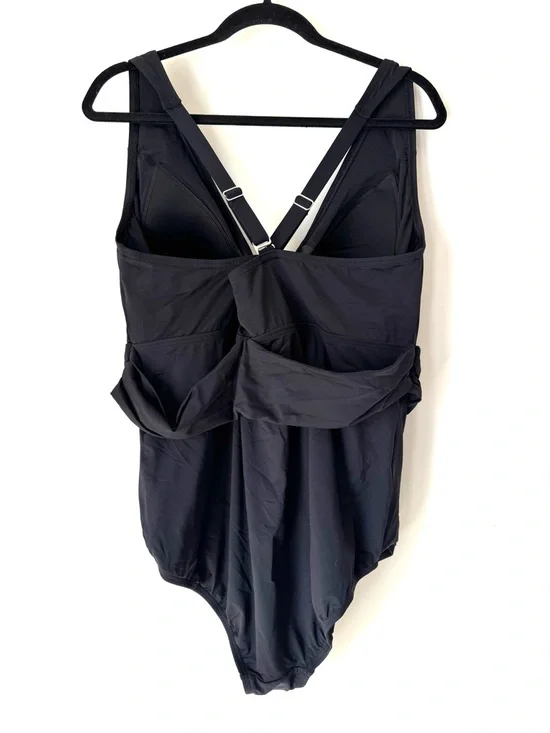 Lands' End One Piece Black Swimsuit NWOT Sz 2X - Picture 4 of 8